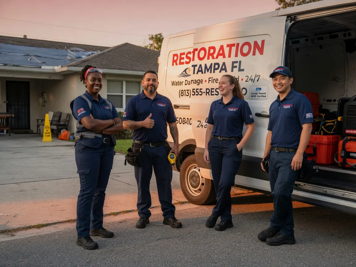 Water Damage Restoration company in Hartshorne, OK